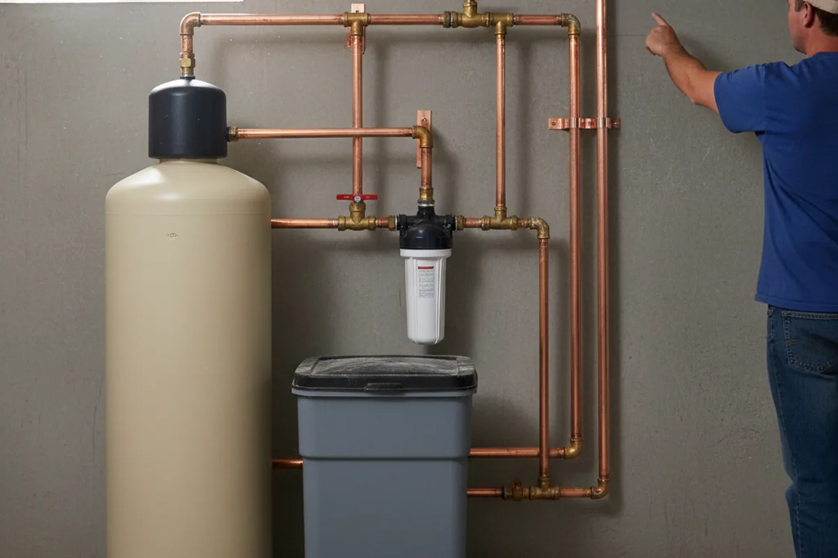 Whole-house water treatment system installed in Avella